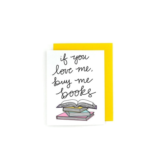 Buy Me Books Card