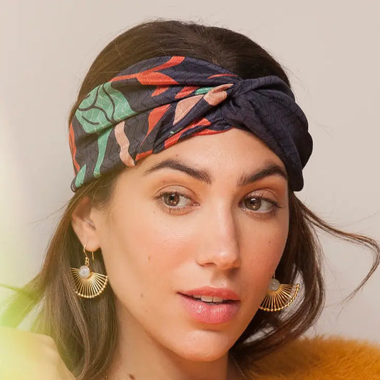 Baizaar | Silk Sari Knot Headband
