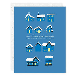 Seedlings | Hanukkah Homes Hanukkah Card