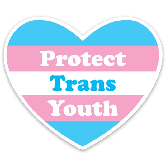 Protect Trans Youth Die Cut Sticker