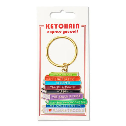 The Found | Banned Books Key Chain