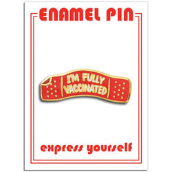 Vaccine Bandaid Pin