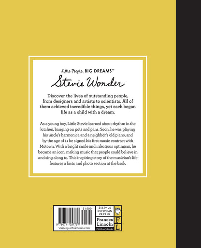 Stevie Wonder (Volume 56) (Little People, BIG DREAMS) - Hardcover