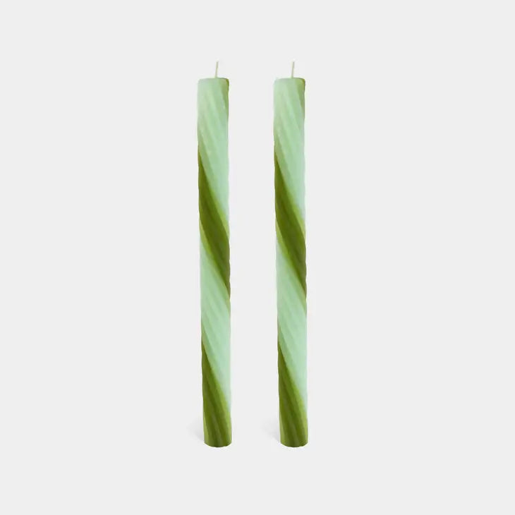 54Celsius | Rope Candles | Green (2 pack)