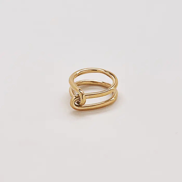 Double Knot Ring - Gold