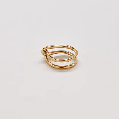Admiral Row | Double Knot Ring - Gold