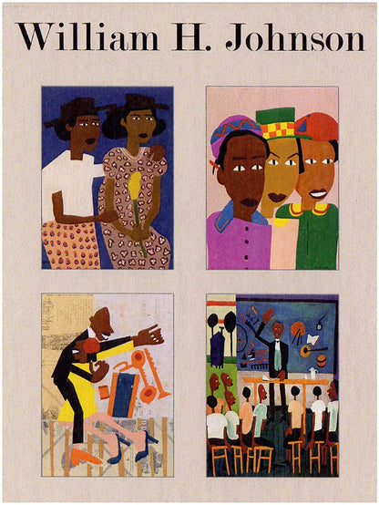 William H. Johnson Note Cards - Boxed Set of 16 Note Cards with Envelopes