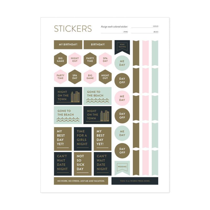 Tigers Seedlings 17 Month Planner