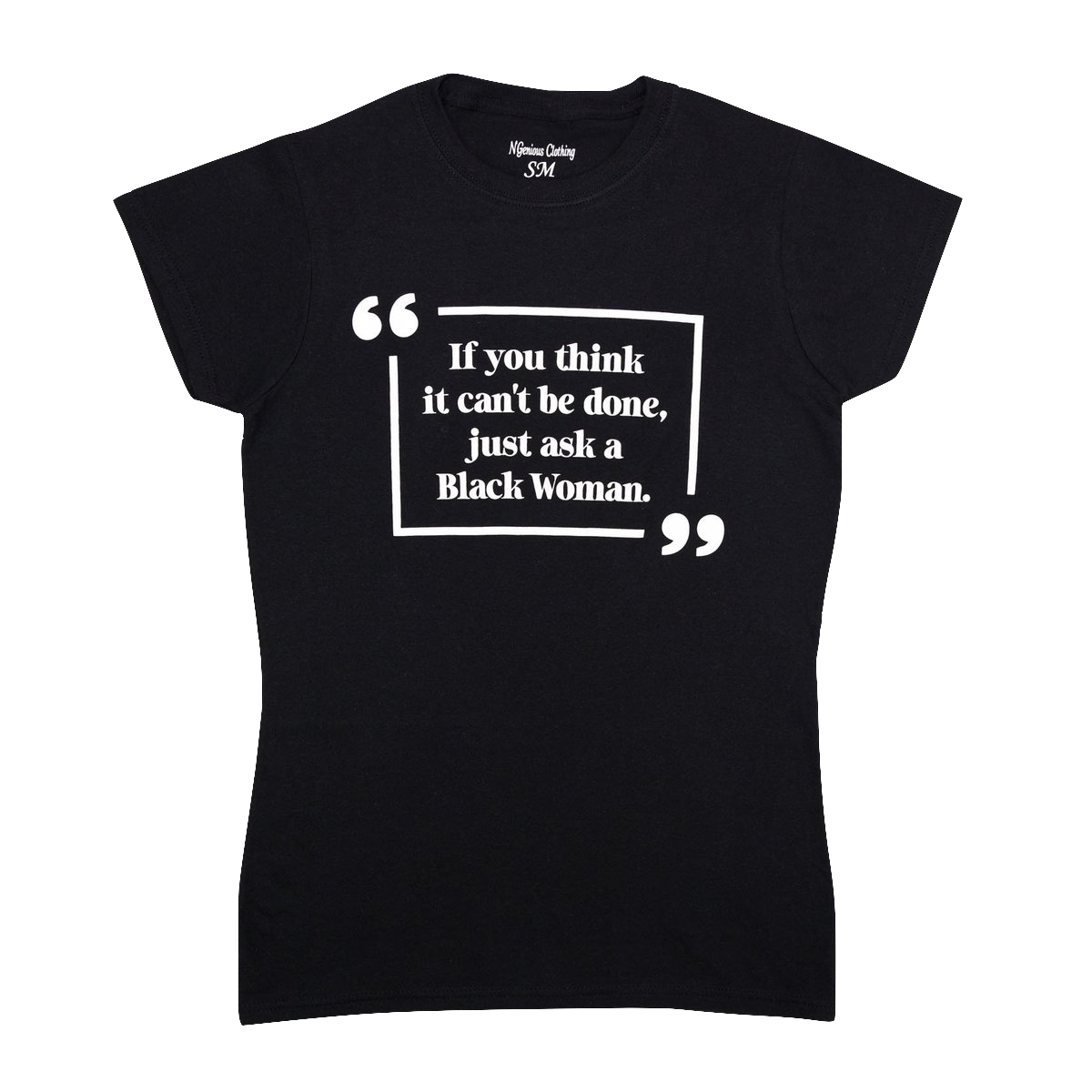 Ngenious Creations | Ask A Black Woman Tee