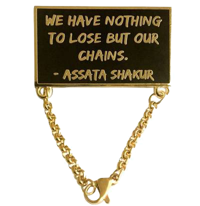 Radical Dreams | Assata Shakur Chains Pin
