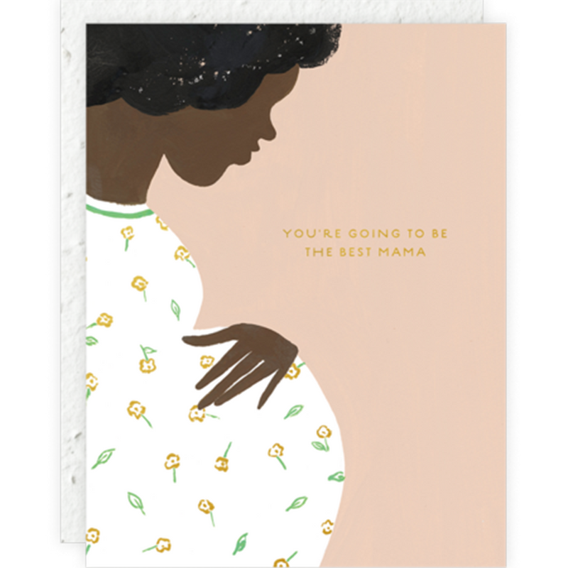 Baby Bump Expecting Card