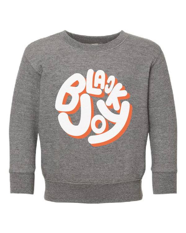 Silverroom | Black Joy Toddler Crewneck Sweatshirt