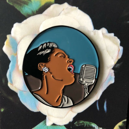 Billie Holiday - Enamel Pin by Reformed School