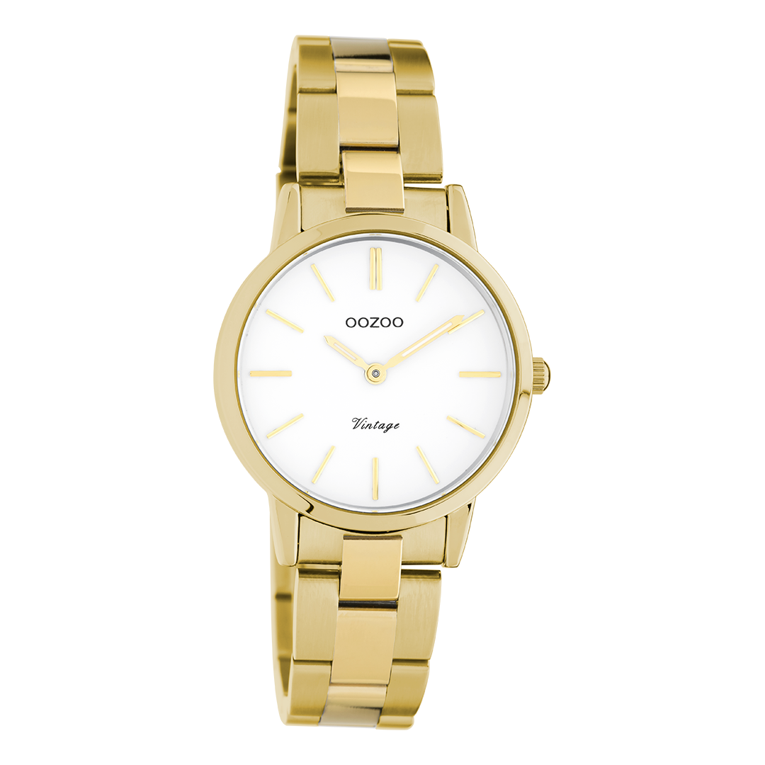 OOZOO | Gold Stainless Steel Watch