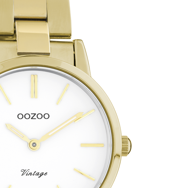 OOZOO | Gold Stainless Steel Watch