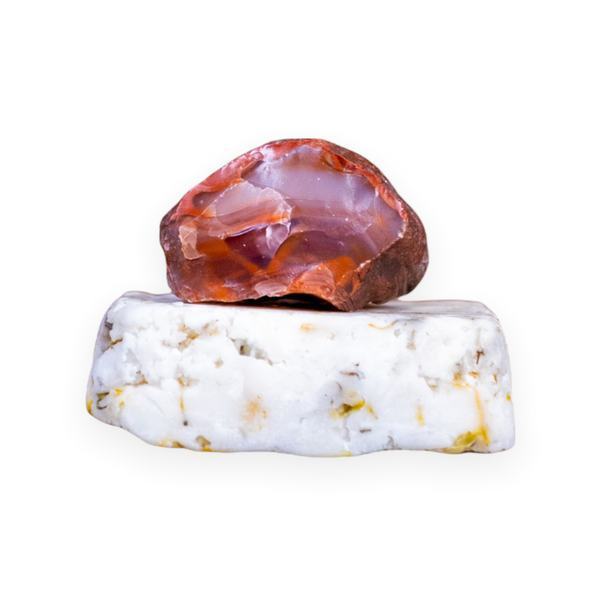 Zen Soul Apothecary | Bath + Shower Bomb | Carnelian | Sacral Chakra