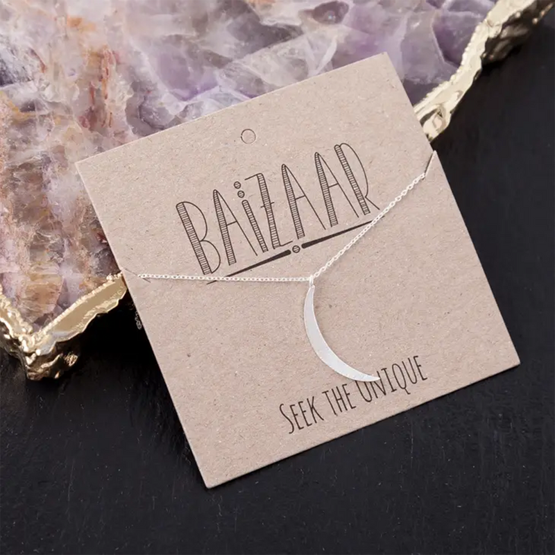 Crescent Moon Necklace | SGPN007