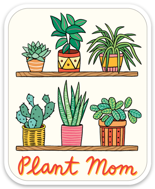 Plant Mom Sticker