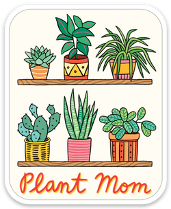 Plant Mom Sticker