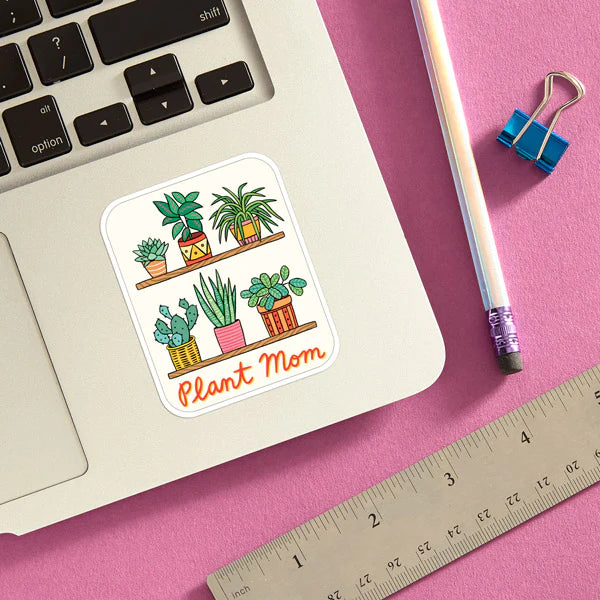 Plant Mom Sticker