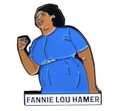 Fannie Lou Hamer Lapel Pin