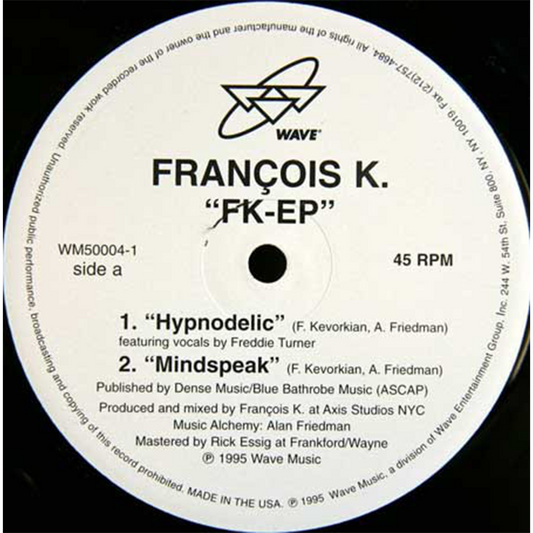 Francois K/ FK EP (White Vinyl) 12"