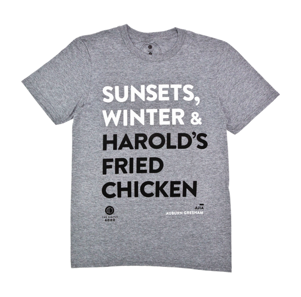 'Fried Chicken in Auburn Gresham' T-Shirt by The Simple Good