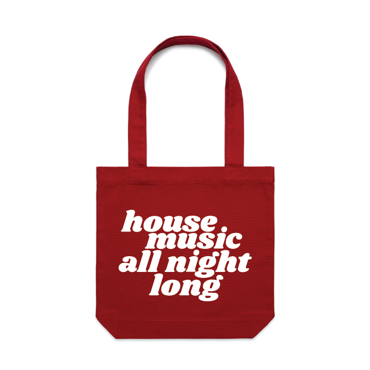 TSR | House Music All Night Long Tote