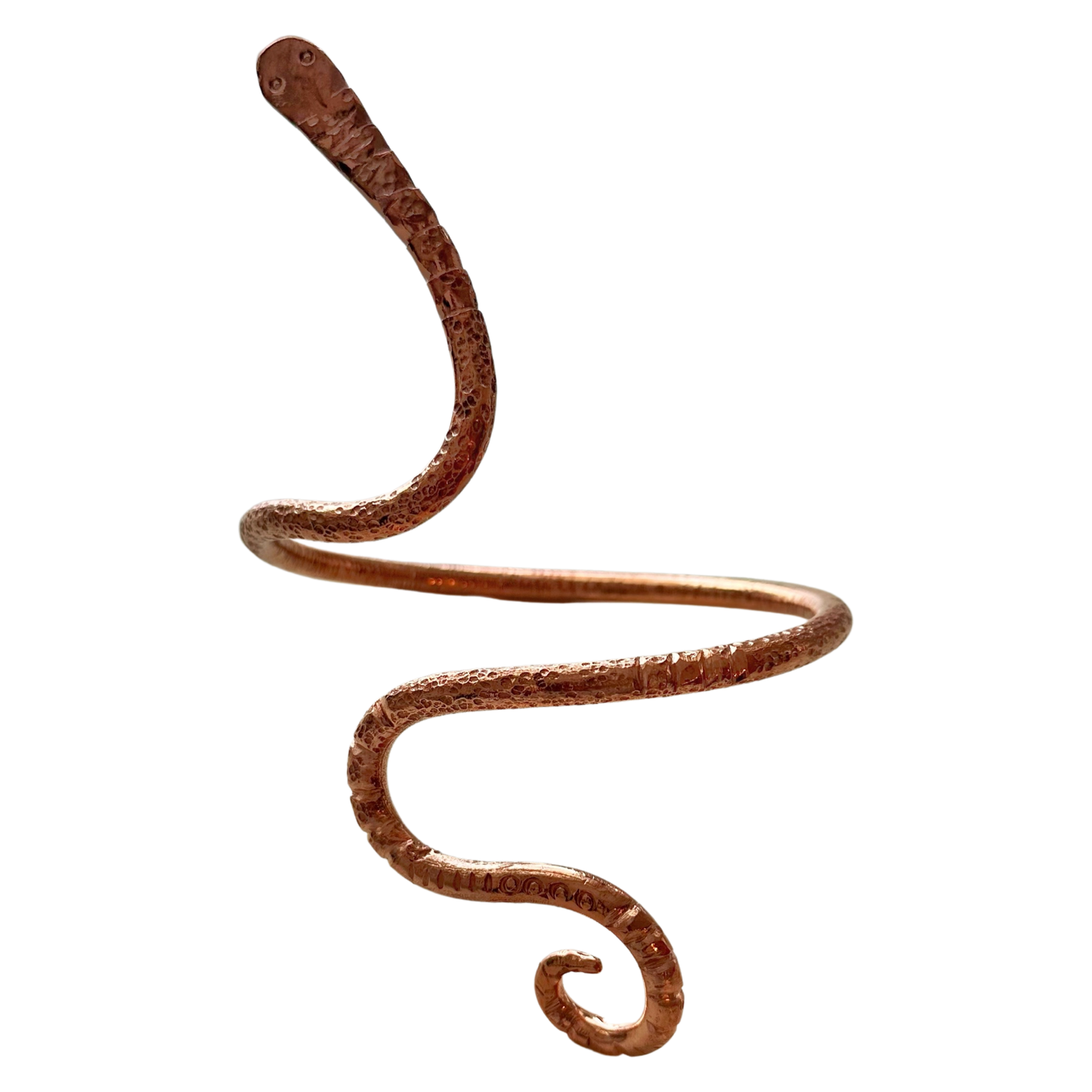 Large Copper Snake Armband