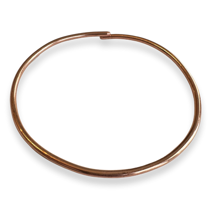 Slim Copper Choker Necklace