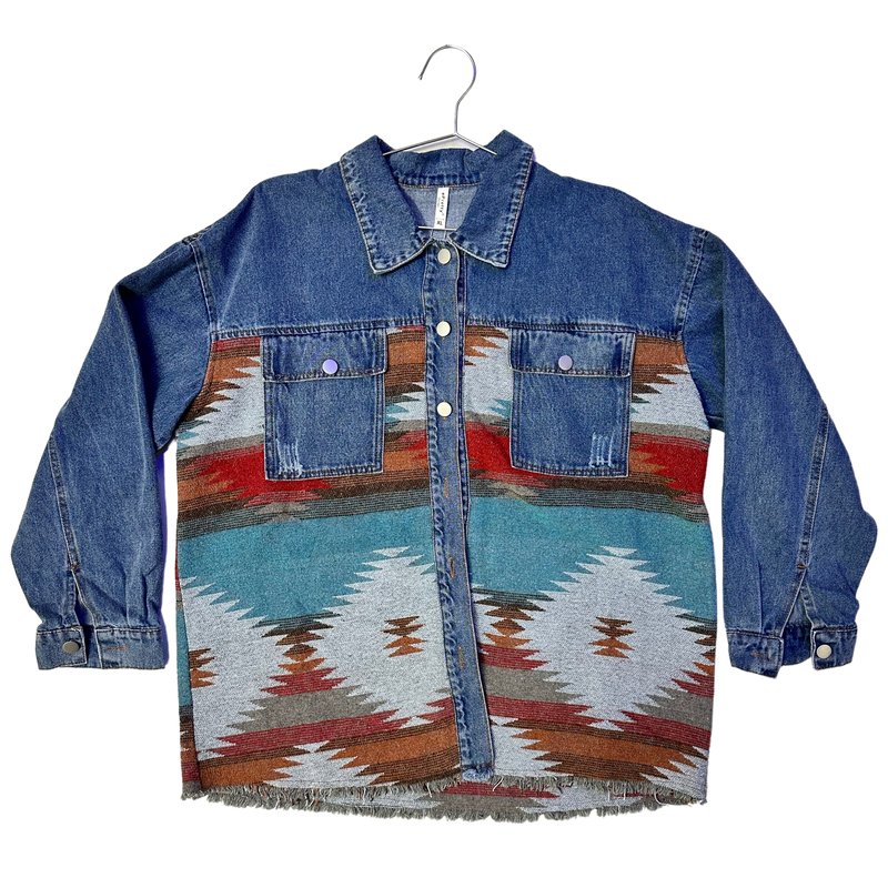 Tribal Denim Jacket