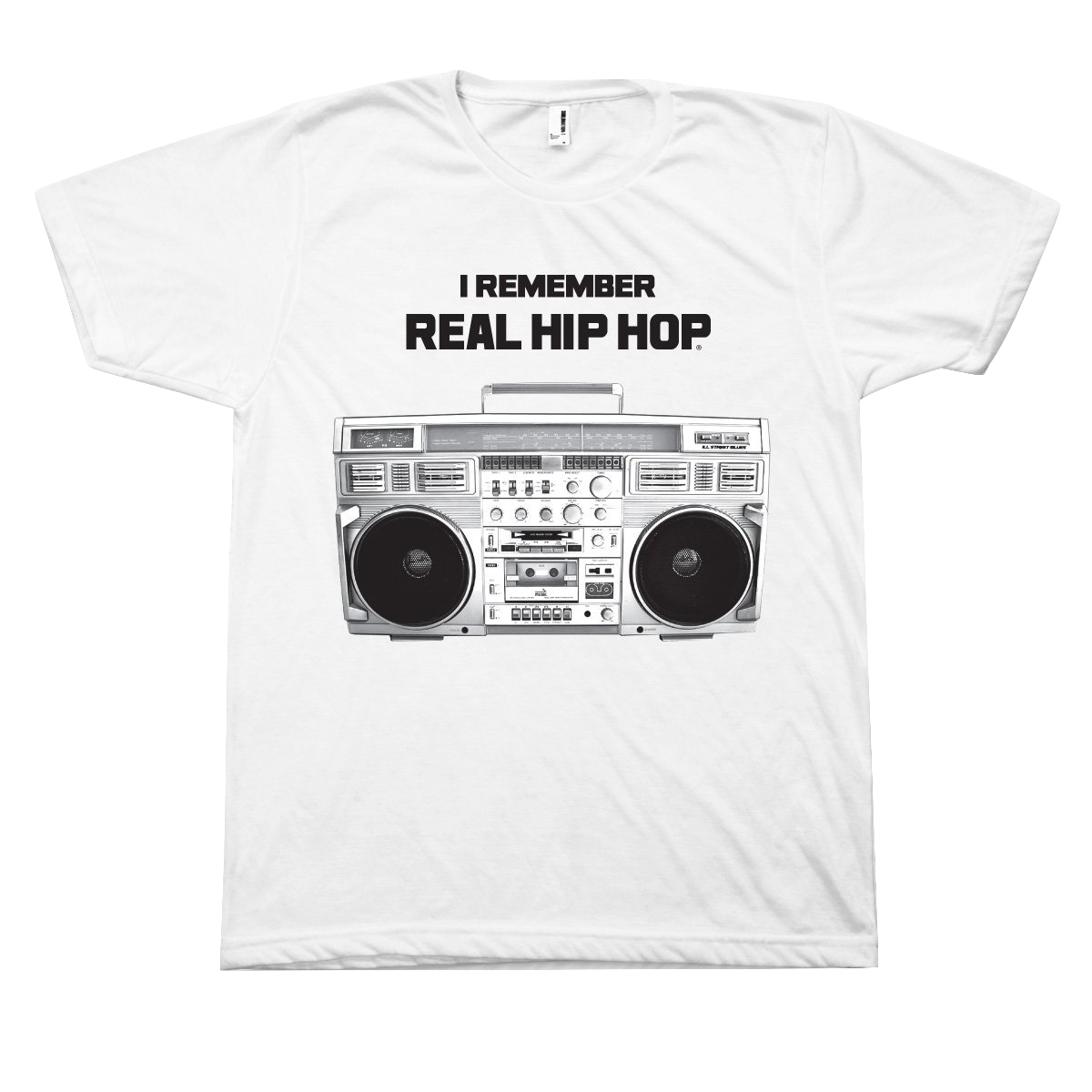 I Remember Real Hip Hop T-Shirt - White