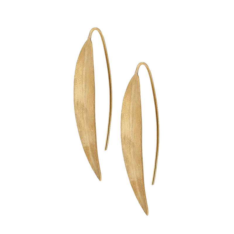 Jani Threader Earrings - Gold Plated