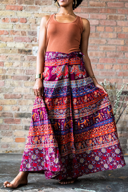 Batik Wrap Skirts