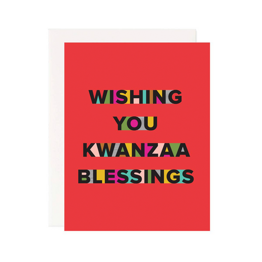 Kwanzaa Blessings Greeting Card