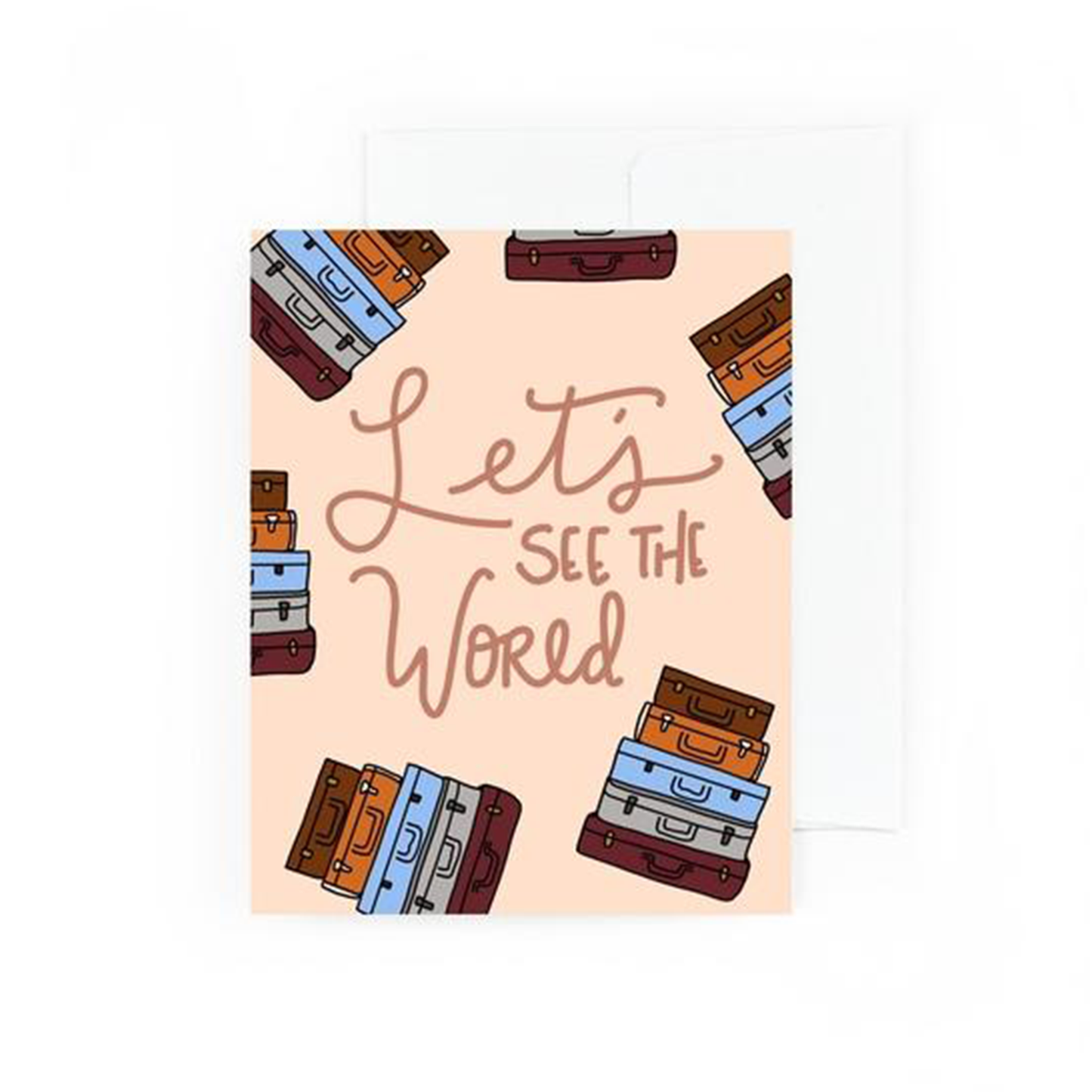 Let's See The World Card
