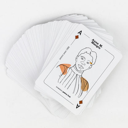 Black Geniuses Playing Cards