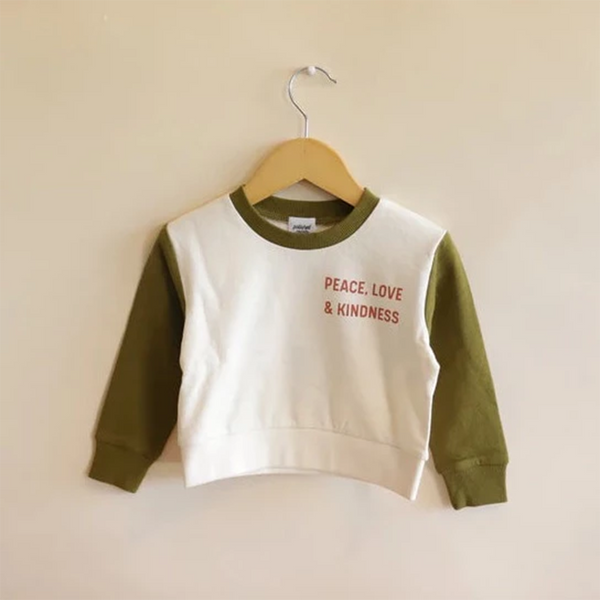 Peace, Love & Kindness Pullover - Kids