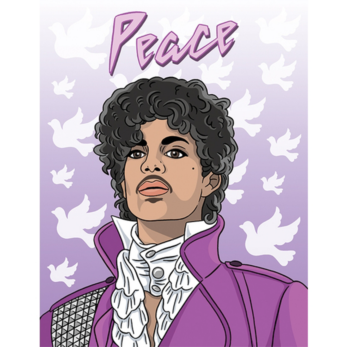 Purple Reign Holiday Card - 8 Pack