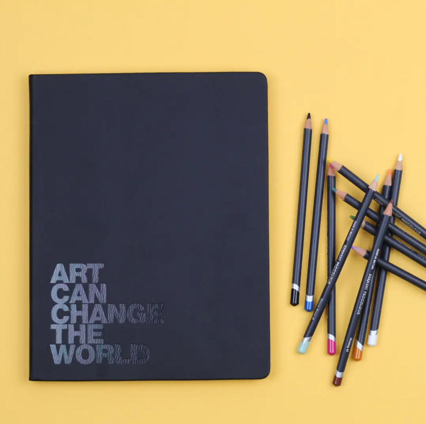Art Can Change the World Hardcover Large Sketchbook
