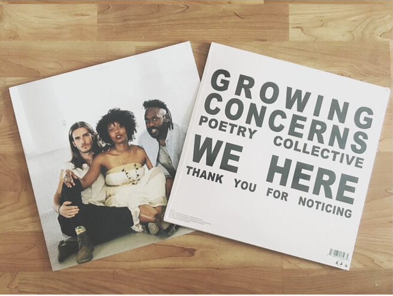 We Here -Growing Concerns Poetry Collective