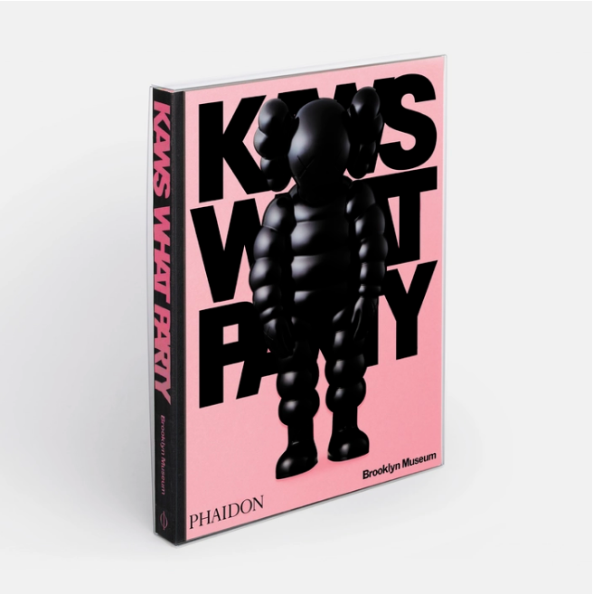 KAWS: WHAT PARTY (Black on Pink edition) Hardcover