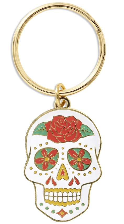 Sugar Skull Keychain