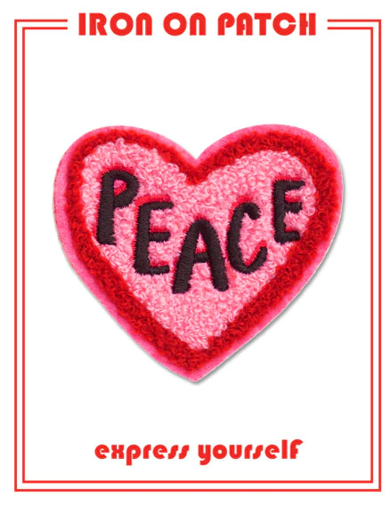 Peace Heart Patch