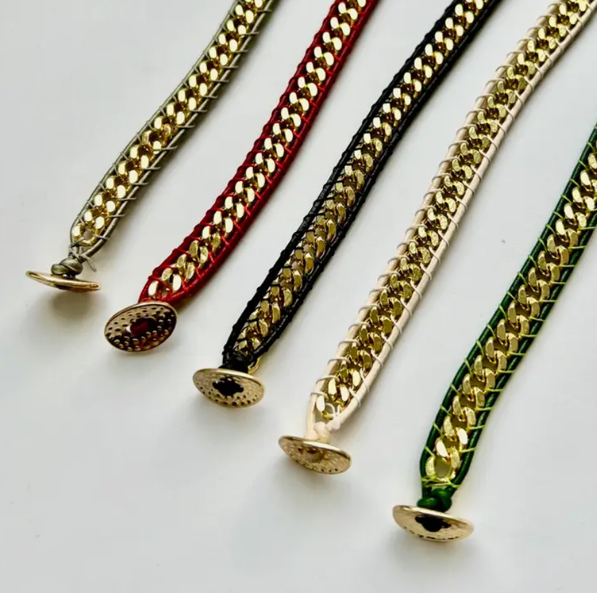 Chain Cord Bracelet - MBB040