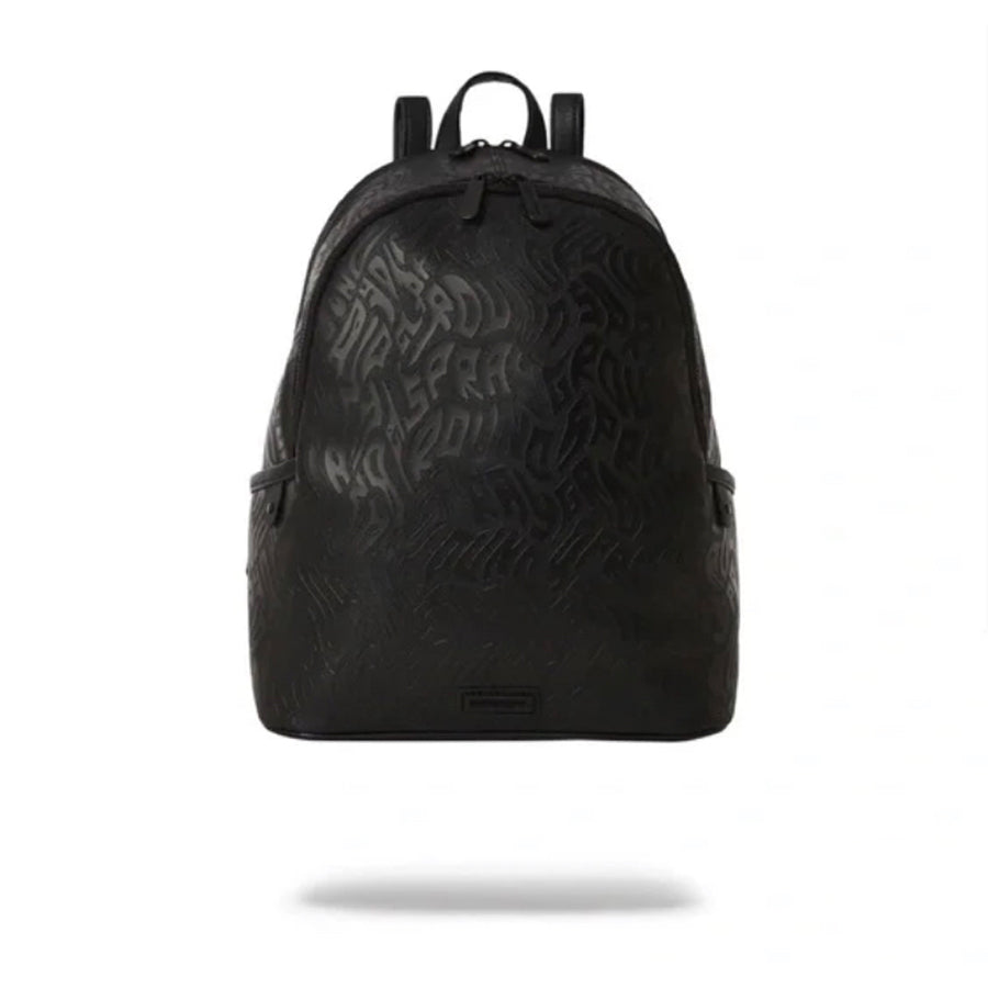 SPRAYGROUND: backpack in vegan leather with patch - Black