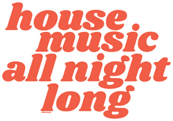 Silverroom | House Music All Night Long Soft Enamel Pin