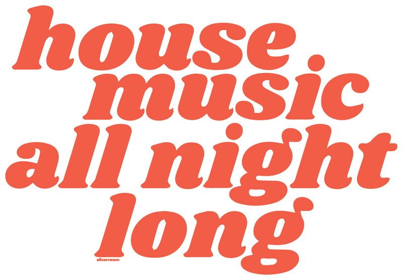 Silverroom | House Music All Night Long Soft Enamel Pin