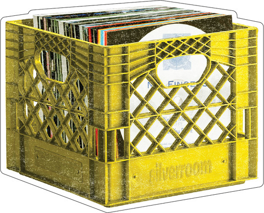 Silverroom | Music Crate Hard Enamel Pin