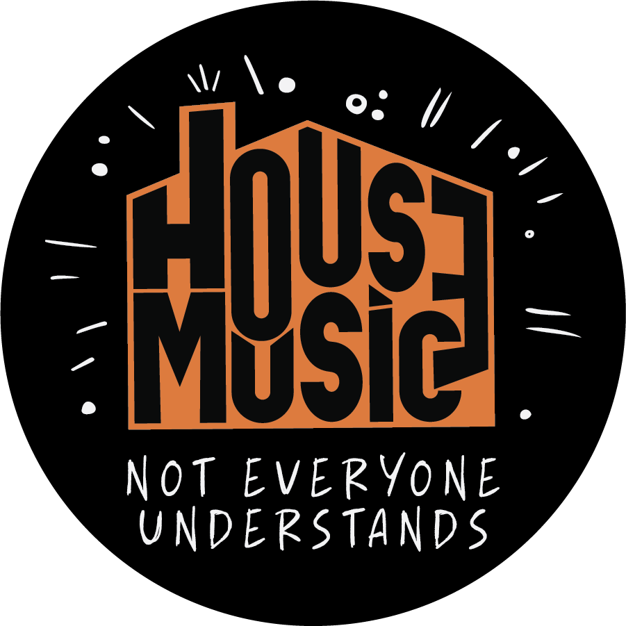 Silverroom | House Music Not Everyone Understands Sticker